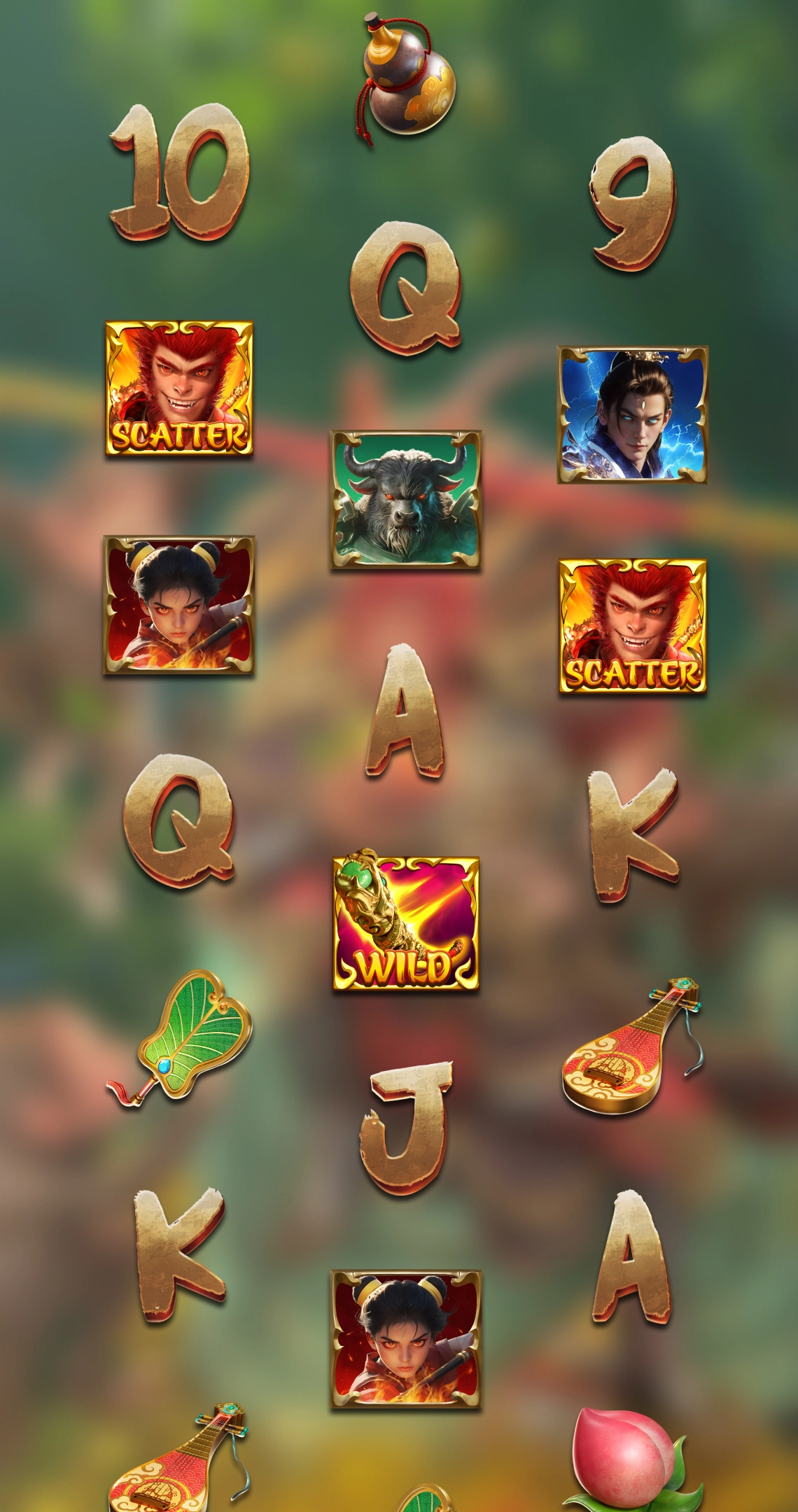 Heavenly Sage's symbol list